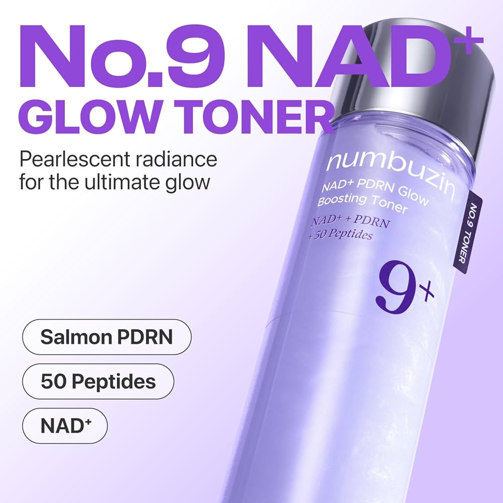 Amazon.com: numbuzin No.9 Toner | NAD+ PDRN Glow Boosting